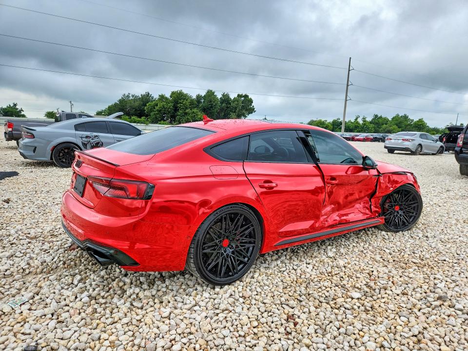 2019 Audi Rs5 VIN WUABWCF52KA901074 COPART salvage auction — SIDE, Tx - Salvage Vehicle Title, sold $22,600 on 2026-07-09 (photo 3)