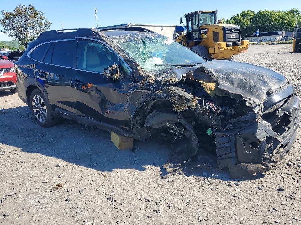 2025 Subaru Outback VIN 4S4BTANC3S3198823 COPART salvage auction — ROLLOVER, Pa - Certificate Of Salvage, sold $1,100 on 2026-07-29 (photo 4)