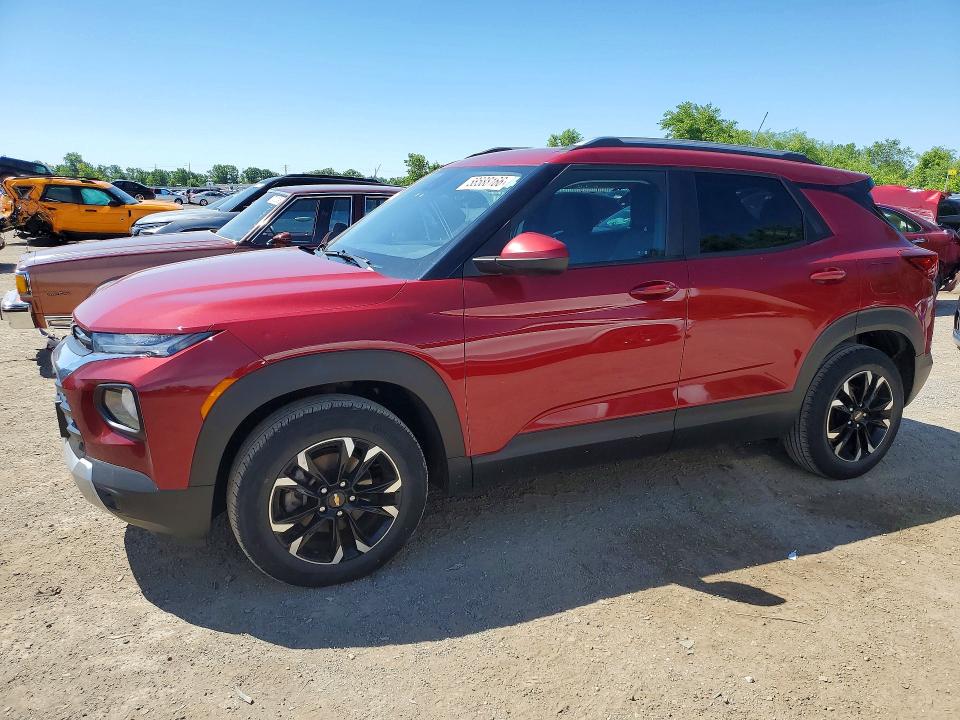 2021 Chevrolet Trailblazer VIN KL79MPS2XMB124903 COPART salvage auction — UNDERCARRIAGE, On - Permit Salvage, sold $3,500 on 2026-07-21 (photo 1)