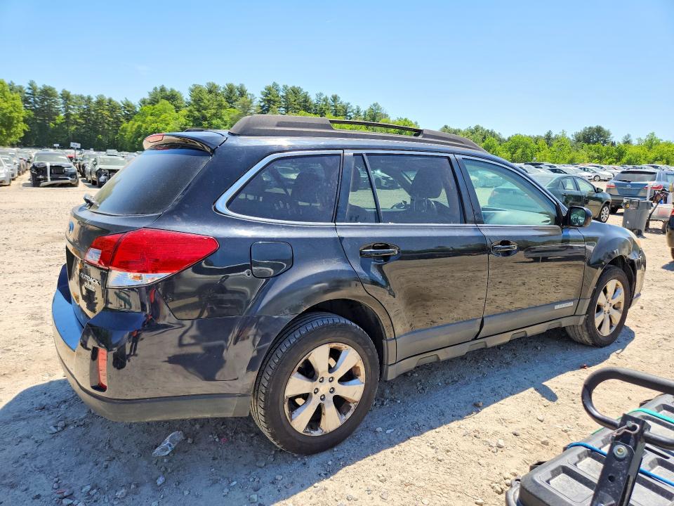 2010 Subaru Outback VIN 4S4BRBJC6A3368729 COPART salvage auction — FRONT END, Ma - Cert Of Title-Reconstrctd Coll, sold $325 on 2026-07-02 (photo 3)