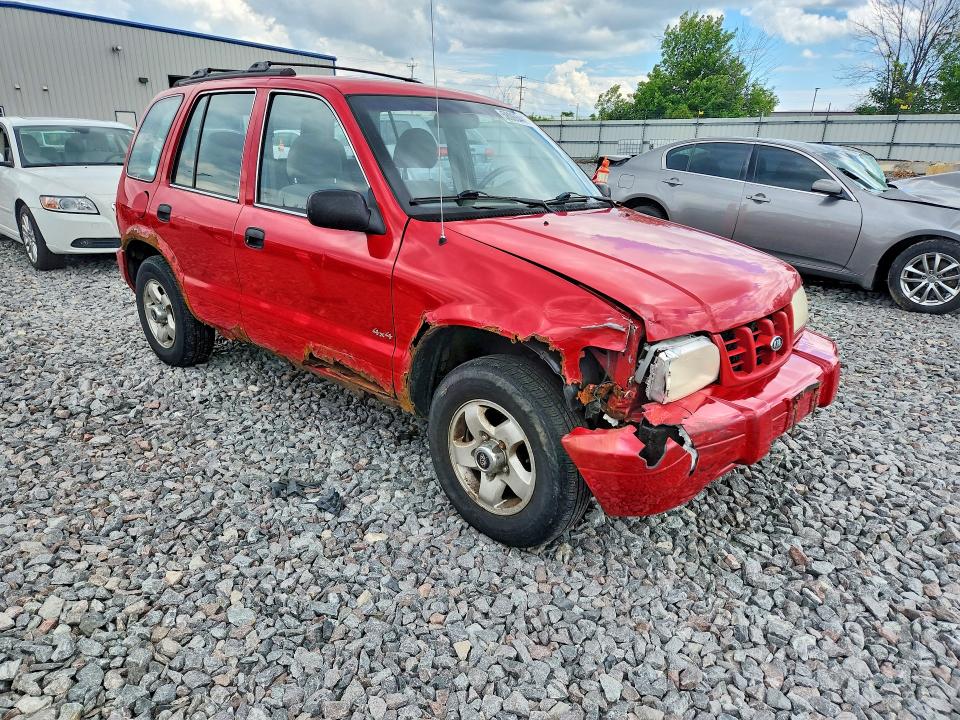2001 Kia Sportage VIN KNDJA723415061180 COPART salvage auction — FRONT END, Wi - Junked Vehicle Bill Of Sale, sold $175 on 2026-07-06 (photo 4)