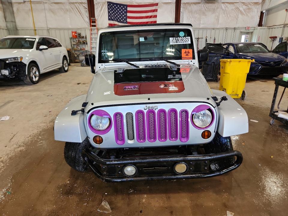 2007 Jeep Wrangler / VIN 1J4GA59117L148553 COPART salvage auction — UNDERCARRIAGE, In - Certificate Of Title, sold $425 on 2026-07-07 (photo 8)