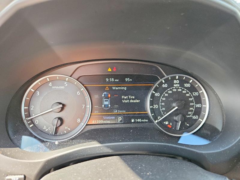 2022 Infiniti Qx55 VIN 3PCAJ5K36NF102725 COPART salvage auction — FRONT END, Tx - Salvage Vehicle Title, sold $3,600 on 2026-07-27 (photo 9)