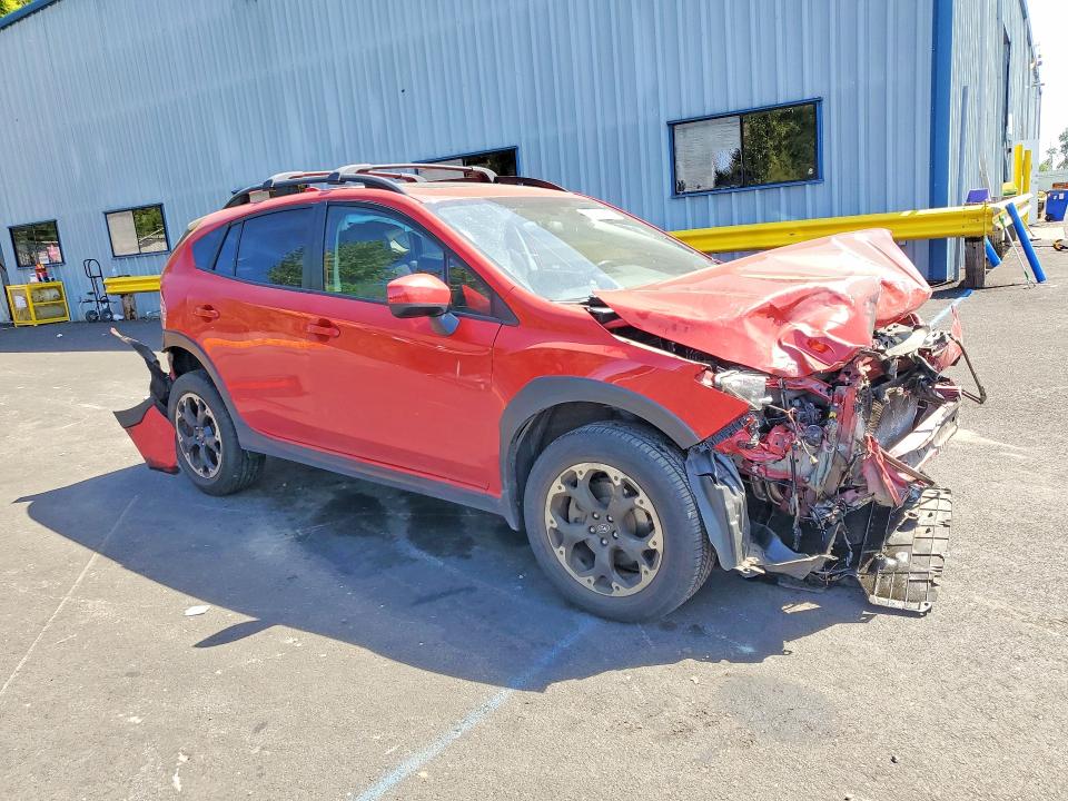 2023 Subaru VIN JF2GTAEC1PH263884 COPART salvage auction — FRONT END, Or - Salvage Title Certificate, sold $1,550 on 2026-07-27 (photo 4)