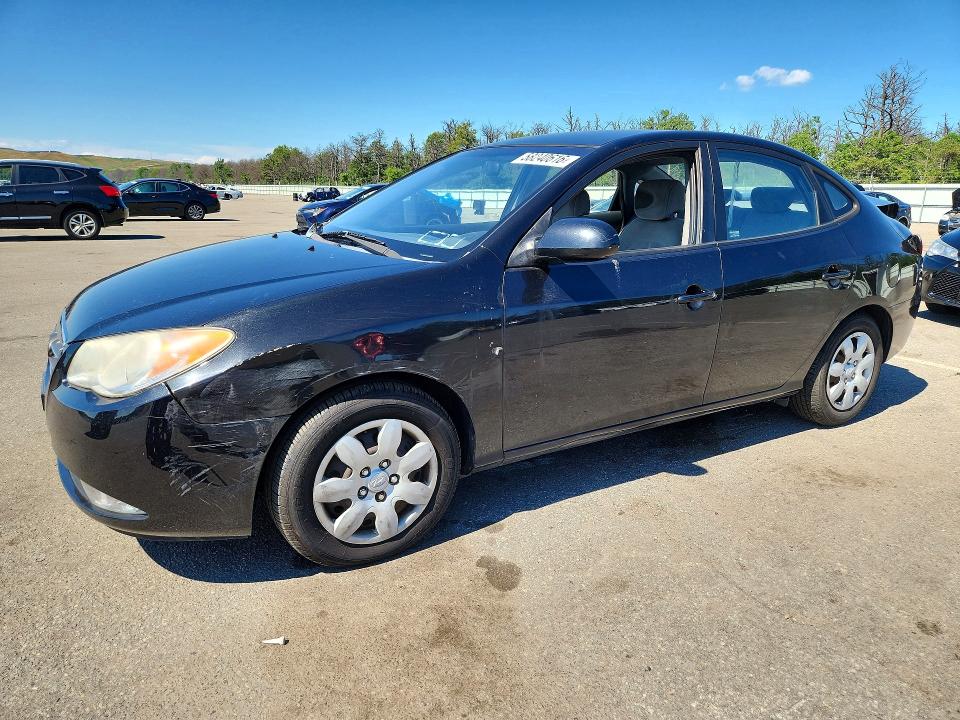 2008 Hyundai Elantra VIN KMHDU46D88U492431 COPART salvage auction — REAR END, Ny - Mv-907A Salvage Certificate, sold $550 on 2026-07-20 (photo 1)