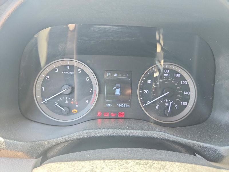 2018 Hyundai Tucson VIN KM8J23A49JU816812 COPART salvage auction — SIDE, CA - SALVAGE CERTIFICATE, sold $2,600 on 2026-07-31 (photo 9)