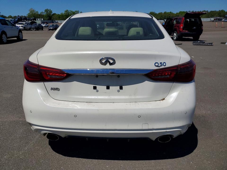 2022 Infiniti VIN JN1EV7BR0NM340344 COPART salvage auction — WATER/FLOOD, Ny - Mv907A-Flood Salvage, sold $5,400 on 2026-07-13 (photo 6)
