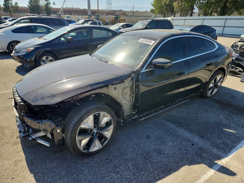 2025 BMW I4 VIN WBY23HD03SFU64651 — COPART salvage auction photo