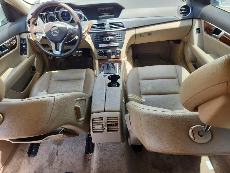 2013 Mercedes-benz C-klasse VIN WDDGF4HB6DA771191 COPART salvage auction — MECHANICAL, Tx - Certificate Of Title, sold $175 on 2026-07-09 (photo 8)