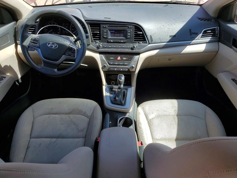 2017 Hyundai Elantra VIN KMHD74LF5HU409177 COPART salvage auction — SIDE, Az - Cert Of Title - Salvage, sold $1,150 on 2026-07-02 (photo 8)