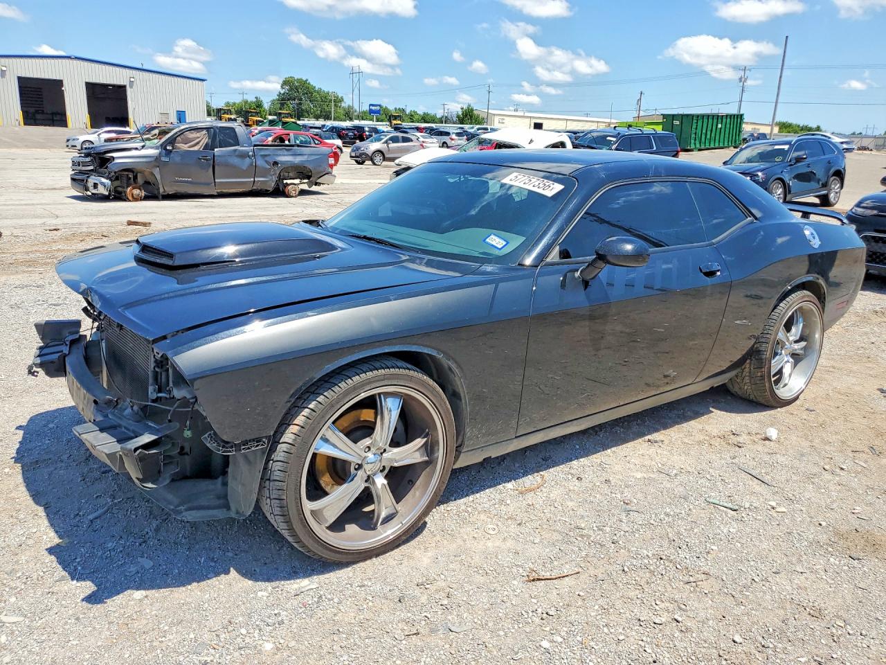 2013 Dodge Challenger VIN 2C3CDYBT3DH501218 COPART salvage auction — Front End, OK - CERT OF TITLE-SALVAGE, sold $3,750 on 2026-07-09 (photo 1)