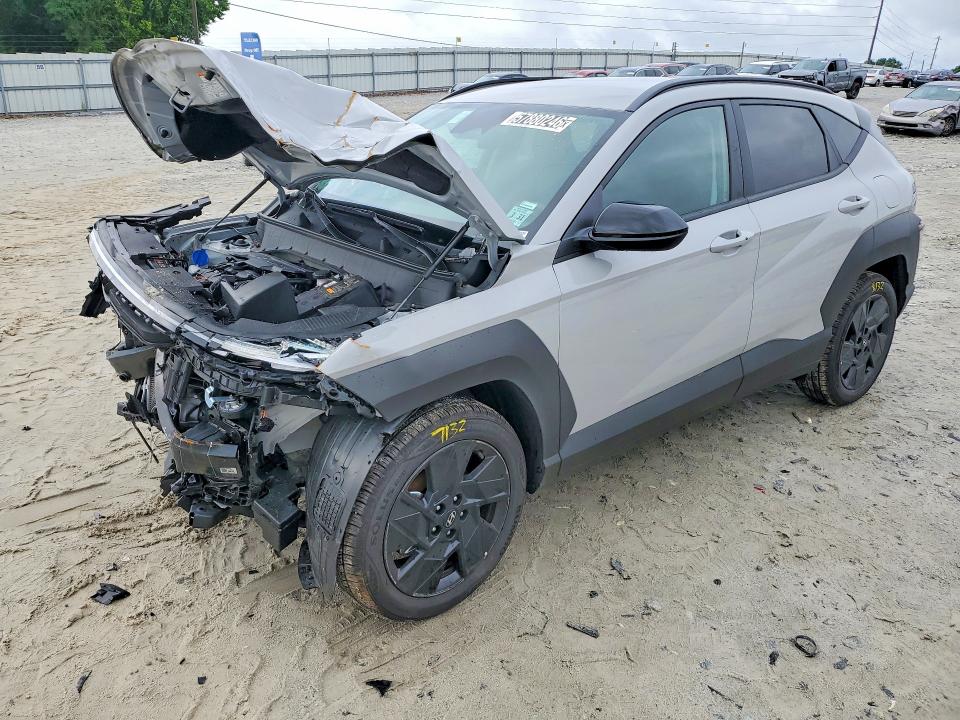 2026 Hyundai Kona VIN KM8HF3AB9TU438575 COPART salvage auction — FRONT END, AZ - CERT OF TITLE - SALVAGE (P), sold $4,050 on 2026-07-22 (photo 1)