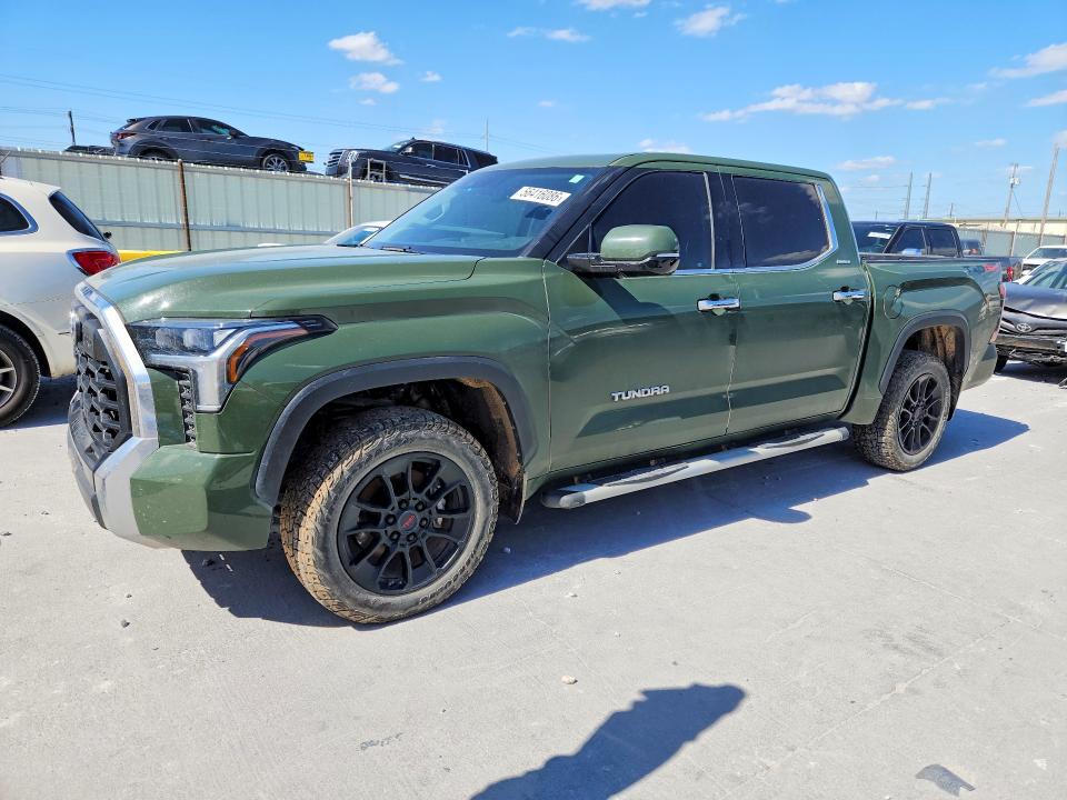 2022 Toyota Tundra VIN 5TFJA5DB4NX048108 COPART salvage auction — MECHANICAL, Ne - Cert Of Title-Salvage, sold $18,400 on 2026-07-17 (photo 1)