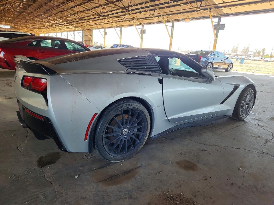 2016 Chevrolet Corvette stingray VIN 1G1YA2D7XG5107999 COPART salvage auction — ENGINE BURN, Az - Certificate Of Title, sold $15,200 on 2026-07-29 (photo 3)