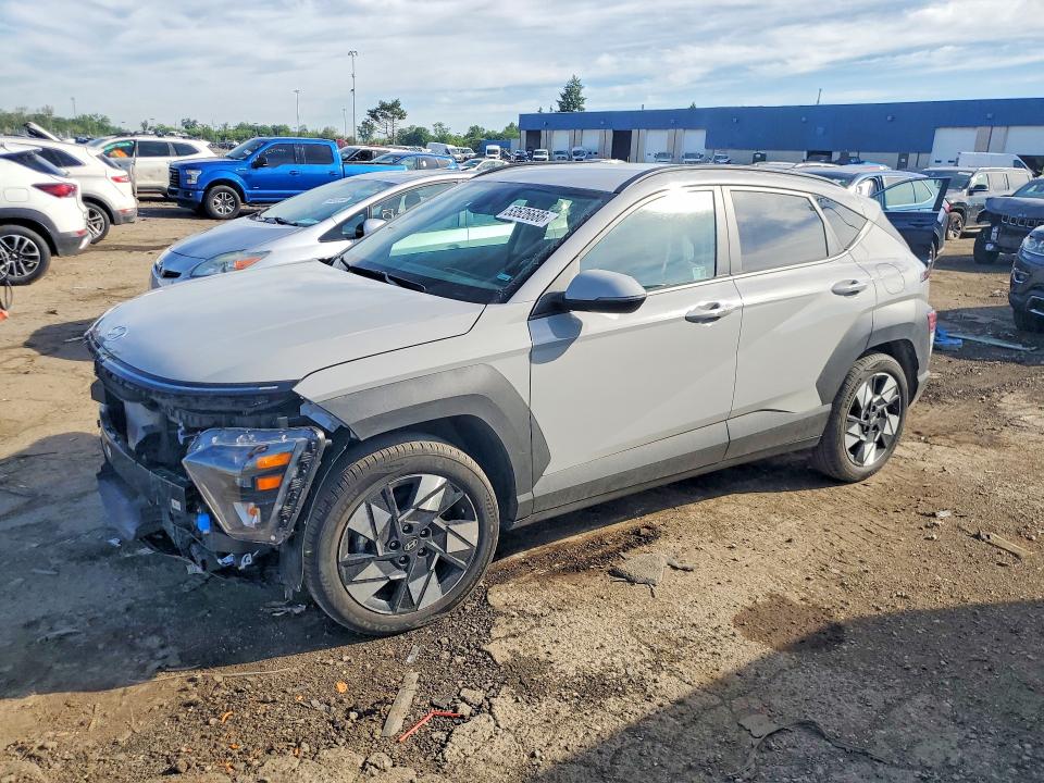 2025 Hyundai Kona VIN KM8HB3AB5SU285123 COPART salvage auction — FRONT END, Fl - Cert Of Title Slvg Rebuildable, sold $7,600 on 2026-07-22 (photo 1)