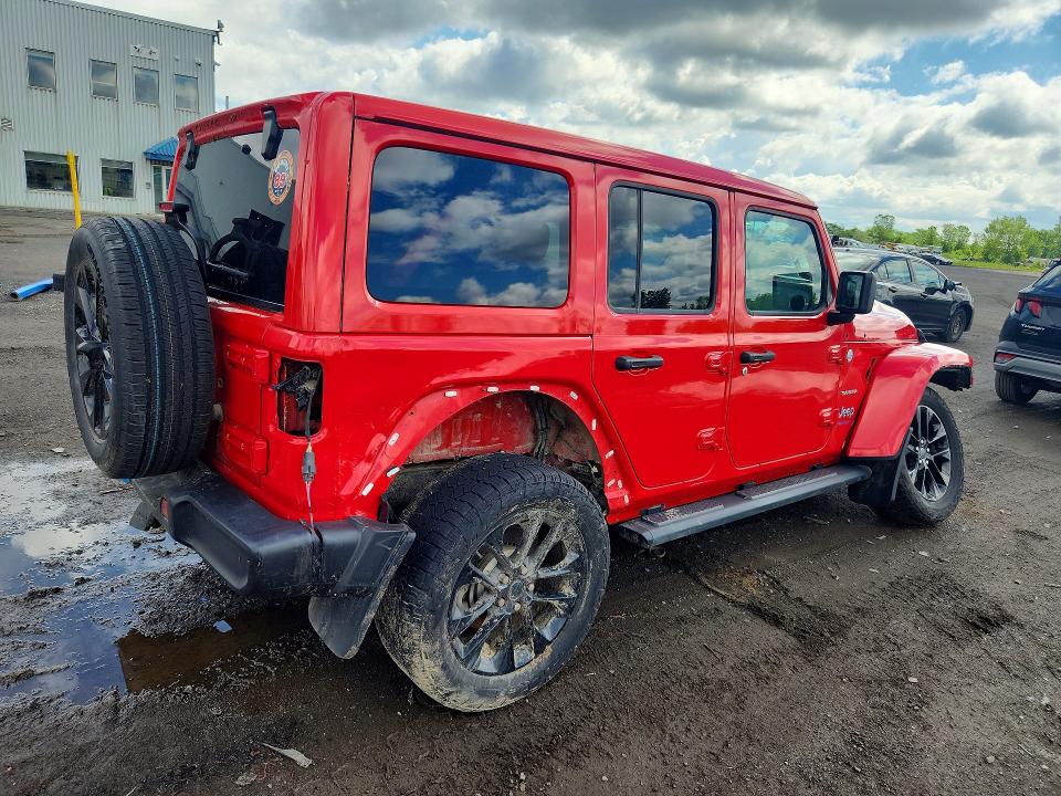2024 Jeep Wrangler / VIN 1C4RJXP60RW198709 COPART salvage auction — FRONT END, Qc - Irrecuperable, sold $5,000 on 2026-08-18 (photo 3)