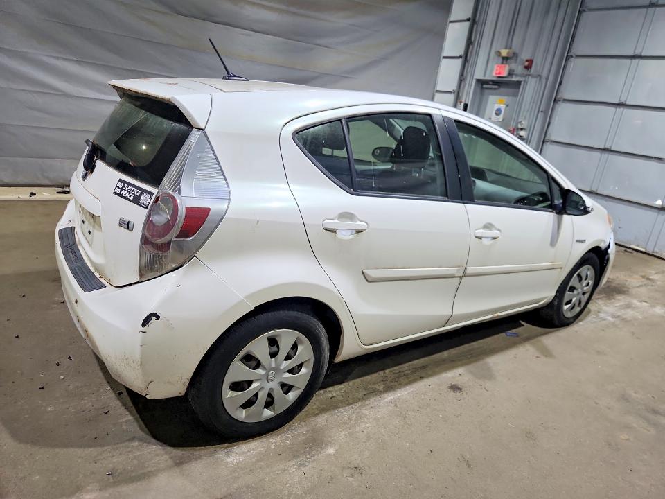 2012 Toyota Prius VIN JTDKDTB36C1519168 COPART salvage auction — REAR END, Ma - Certificate Of Title, sold $1,500 on 2026-07-23 (photo 3)