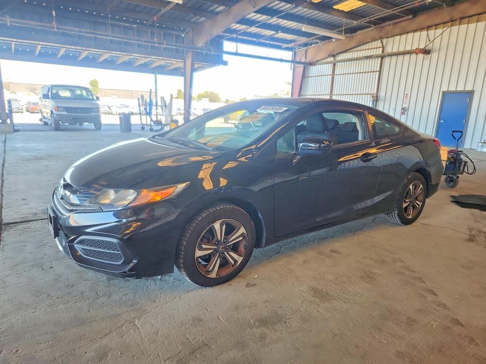2015 Honda Civic VIN 2HGFG3B89FH521444 COPART salvage auction — FRONT END, Ca - Salvage Certificate, sold $3,200 on 2026-07-23 (photo 1)