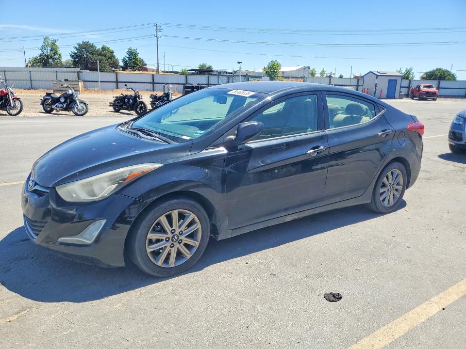 2014 Hyundai Elantra VIN 5NPDH4AE3EH500238 COPART salvage auction — FRONT END, Id - Certificate Of Title, sold $1,450 on 2026-07-09 (photo 1)