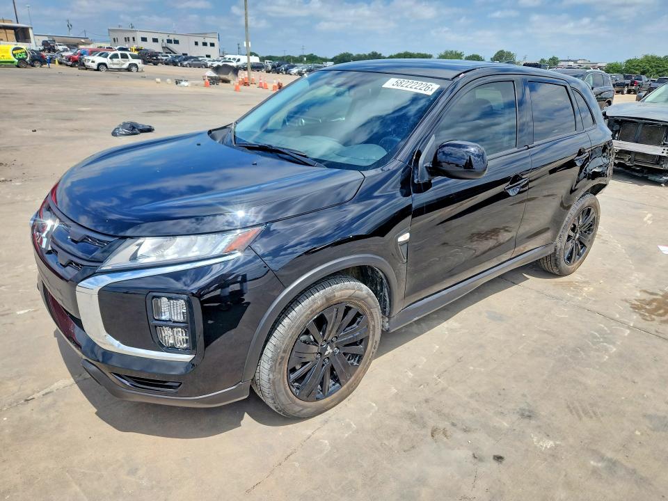 2025 Mitsubishi Outlander VIN JA4ARUAU4SU002617 COPART salvage auction — REAR END, Tx - Salvage Vehicle Title, sold $10,900 on 2026-07-09 (photo 1)