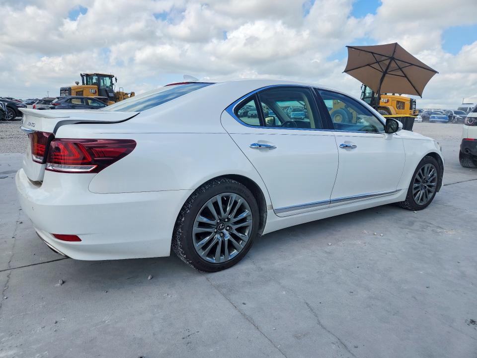 2015 Lexus Ls VIN JTHBL5EF7F5133293 COPART salvage auction — REAR END, Tx - Salvage Vehicle Title, sold $1,950 on 2026-07-24 (photo 3)