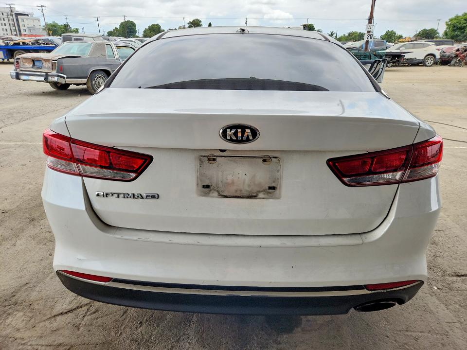 2016 Kia Optima VIN KNAGT4L32G5070970 COPART salvage auction — STRIPPED, CA - SALVAGE CERTIFICATE, sold $1,000 on 2026-07-30 (photo 6)