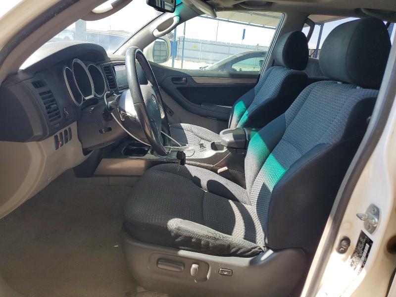 2007 Toyota 4runner VIN JTEZU14R978075717 COPART salvage auction — FRONT END, Tx - Salvage Vehicle Title, sold $5,300 on 2026-07-17 (photo 7)