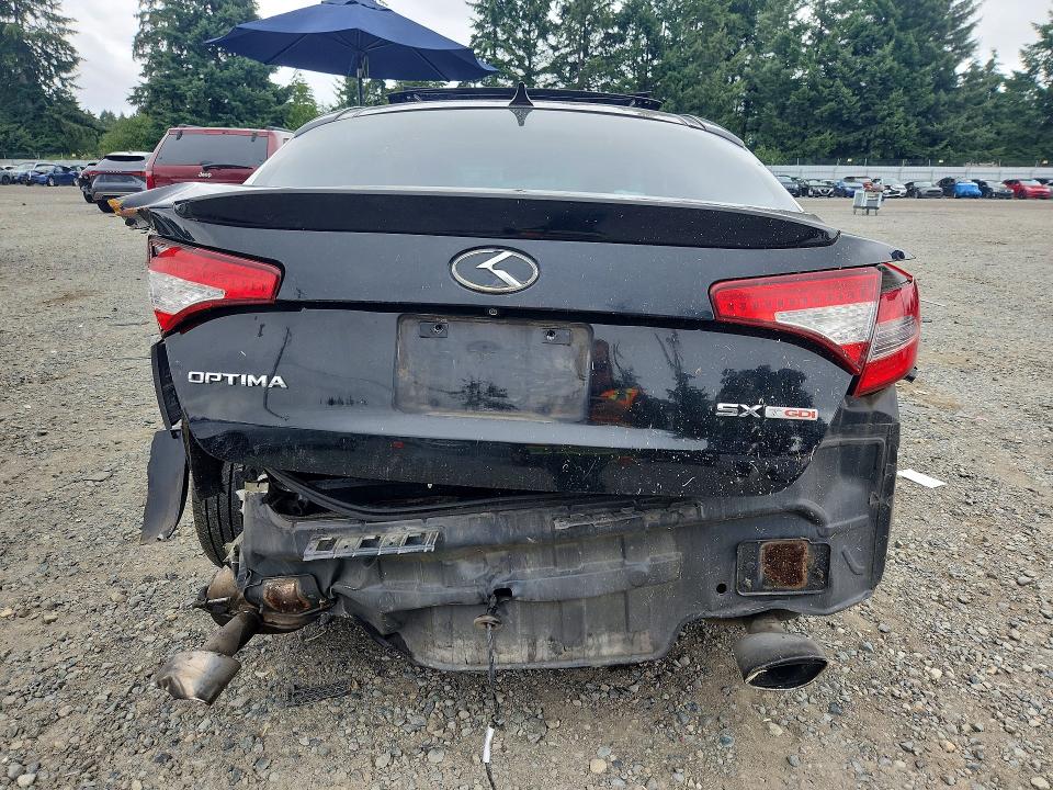 2012 Kia Optima VIN 5XXGR4A61CG078417 COPART salvage auction — ROLLOVER, Wa - Bill Of Sale, sold $250 on 2026-07-31 (photo 6)