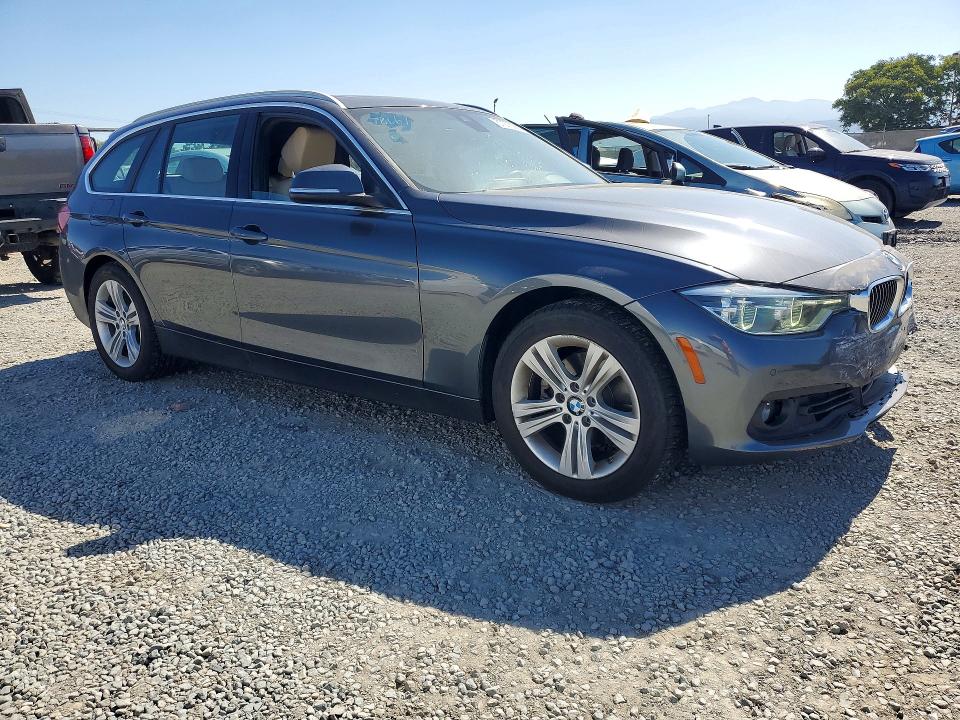 2019 BMW 3 series VIN WBA8K3C52KA484009 COPART salvage auction — FRONT END, Ca - Salvage Certificate, sold $5,200 on 2026-07-24 (photo 4)