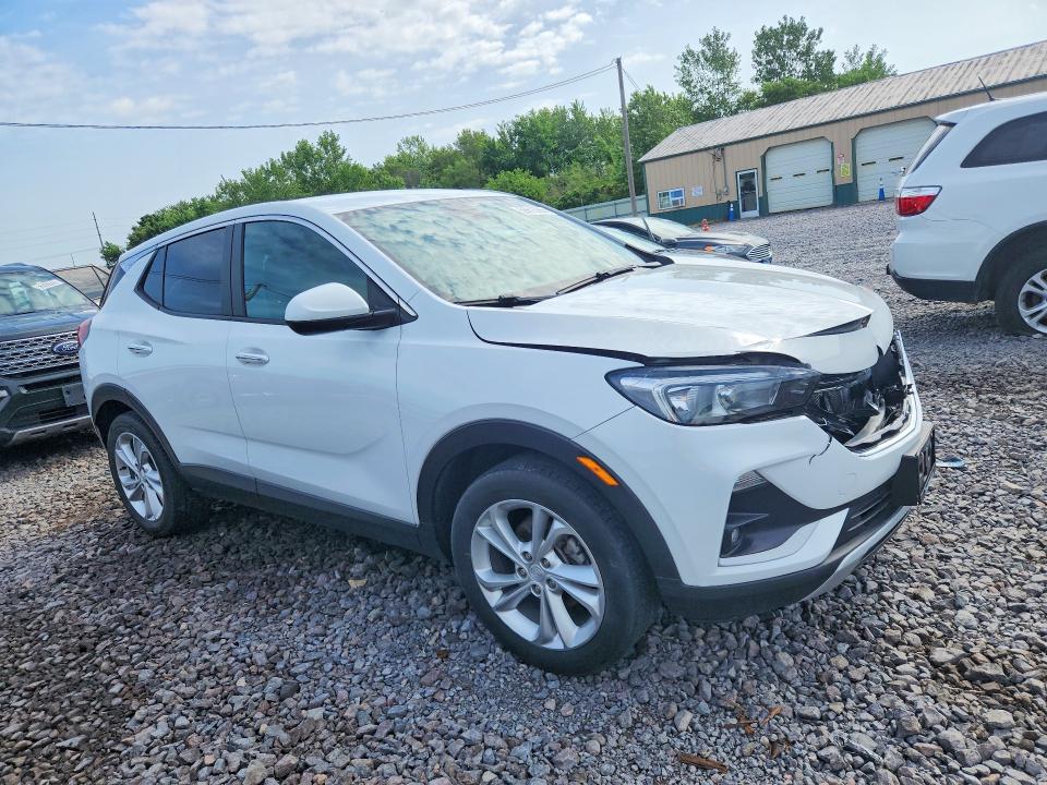 2021 Buick Encore VIN KL4MMBS25MB087382 COPART salvage auction — FRONT END, Il - Salvage Certificate, sold $5,100 on 2026-07-20 (photo 4)