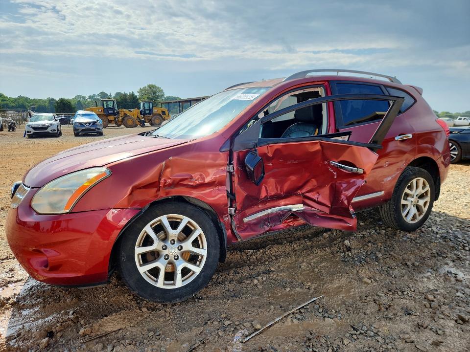 2013 Nissan Rogue VIN JN8AS5MT7DW527492 COPART salvage auction — SIDE, Al - Cert Of Title-Salvage Title, sold $150 on 2026-07-29 (photo 1)