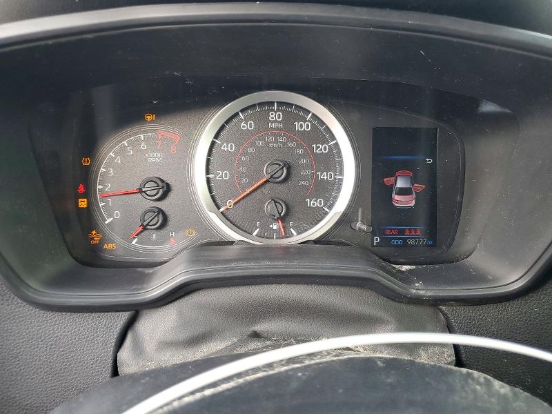 2021 Toyota Corolla VIN JTDS4MCE6MJ072879 COPART salvage auction — FRONT END, TX - SALVAGE VEHICLE TITLE (P), sold $4,200 on 2026-07-16 (photo 9)