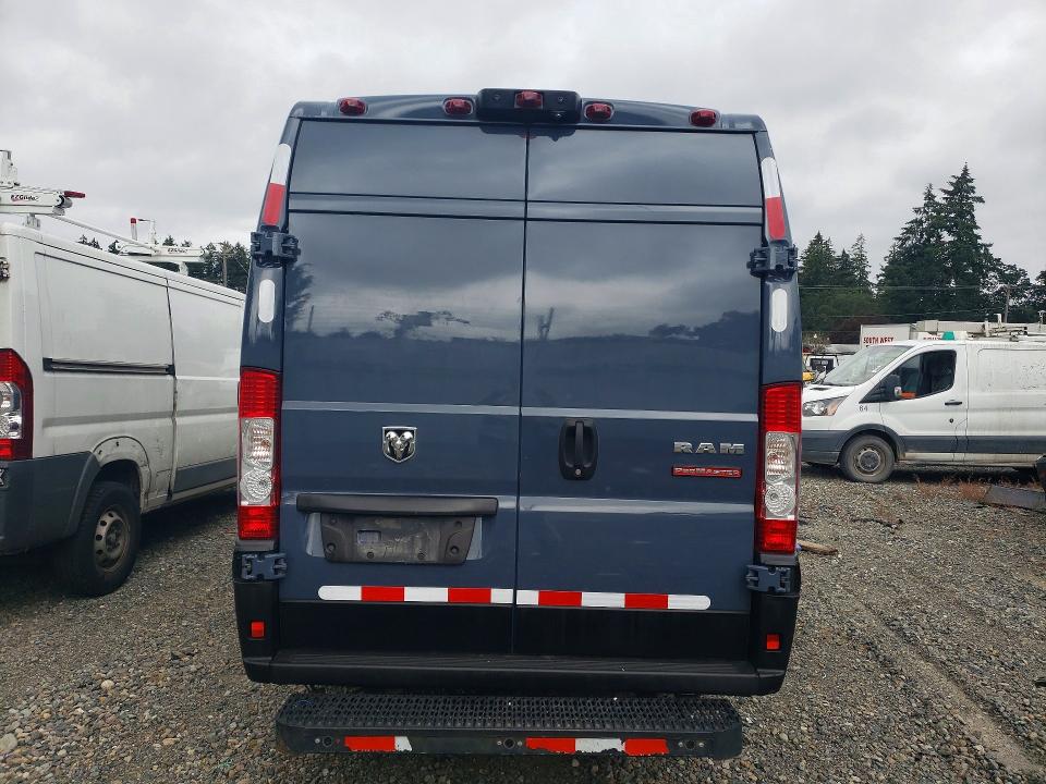 2021 Ram Promaster 3500 VIN 3C6FRVJG7ME501268 COPART salvage auction — MINOR DENT/SCRATCHES, Wa - Vehicle Cert Of Ownership-Titl, sold $8,200 on 2026-07-09 (photo 6)