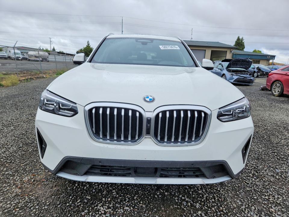 2024 BMW X3 VIN 5UX53DP06R9X09601 COPART salvage auction — REAR END, Or - Salvage Title Certificate, sold $975 on 2026-07-28 (photo 5)