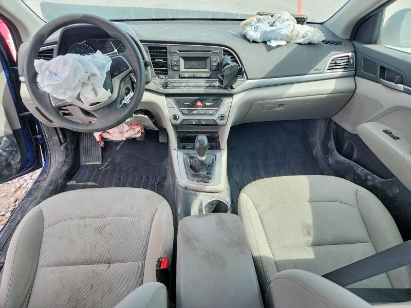 2017 Hyundai Elantra VIN 5NPD74LF0HH039884 COPART salvage auction — FRONT END, MI - CERTIFICATE OF TITLE, sold $900 on 2026-07-09 (photo 8)