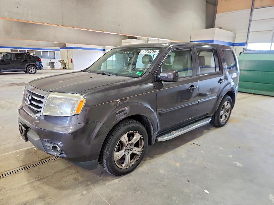 2013 Honda Pilot VIN 5FNYF4H78DB057872 COPART salvage auction — REAR END, Va - Cert Of Title - Salvage, sold $2,150 on 2026-07-02 (photo 1)