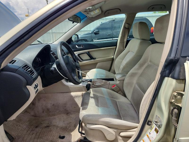 2007 Subaru Outback VIN 4S4BP61C977335514 COPART salvage auction — FRONT END, Co - Certificate Of Title, sold $825 on 2026-07-09 (photo 7)
