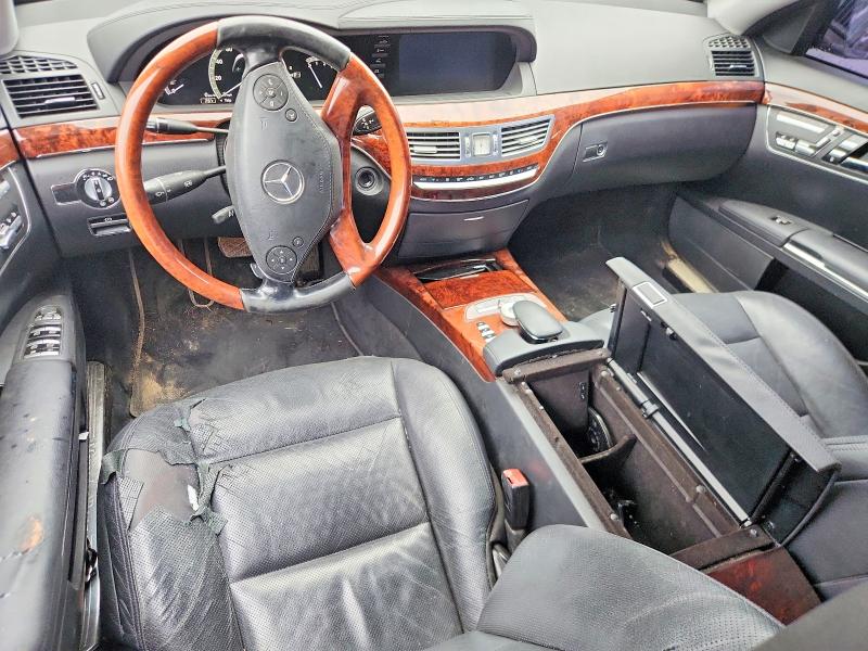2011 Mercedes-benz S class VIN WDDNG7BB9BA397171 COPART salvage auction — REAR END, Fl - Certificate Of Destruction, sold $400 on 2026-07-06 (photo 8)