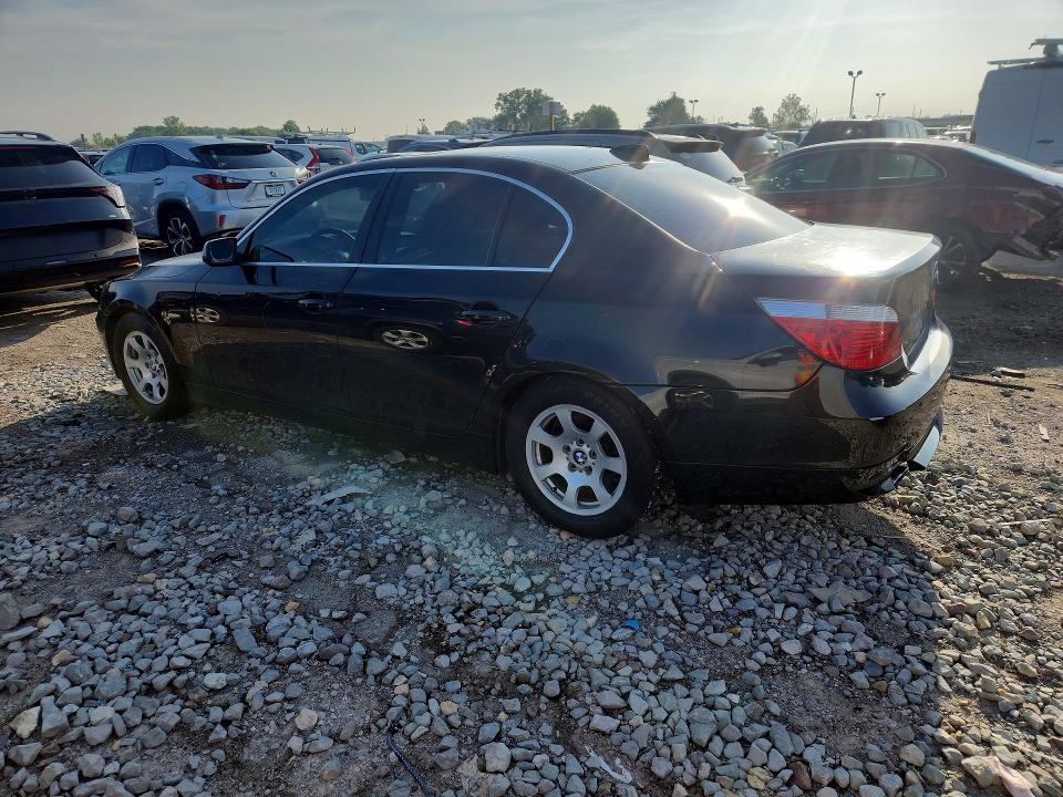 2004 BMW 5er VIN WBANA53564B846650 COPART salvage auction — REAR END, In - Cert Of Title-Salvage Title, sold $275 on 2026-07-17 (photo 2)
