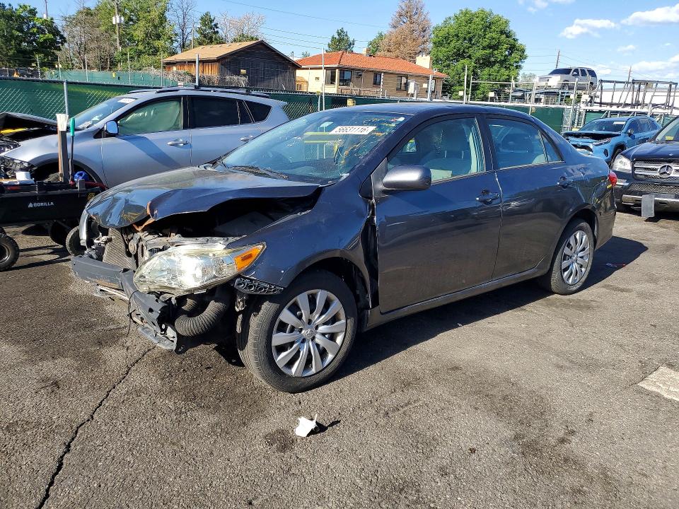 2012 Toyota Corolla VIN 2T1BU4EE2CC796429 COPART salvage auction — FRONT END, Co - Dis/Dlr/Exp Only Clean Title, sold $2,400 on 2026-07-09 (photo 1)