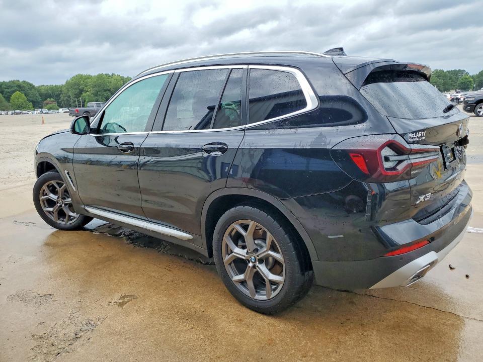 2023 BMW X3 VIN 5UX53DP03P9R45569 COPART salvage auction — FRONT END, AR - CERTIFICATE OF TITLE, sold $50 on 2026-07-23 (photo 2)