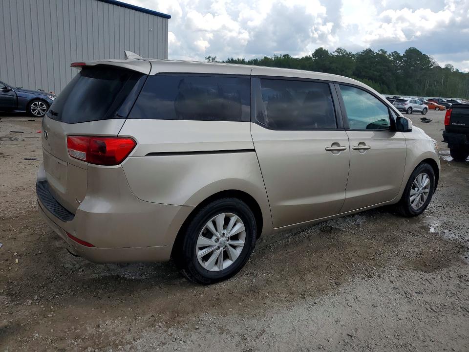 2017 Kia SEDONA VIN KNDMB5C11H6231947 COPART salvage auction — REAR END, Sc - Cert Of Title-Salvage, sold $2,150 on 2026-07-27 (photo 3)