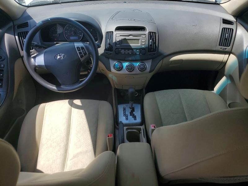 2010 Hyundai Elantra VIN KMHDU4AD1AU143589 COPART salvage auction — FRONT END, Tn - Salvage Certificate, sold $525 on 2026-07-13 (photo 8)