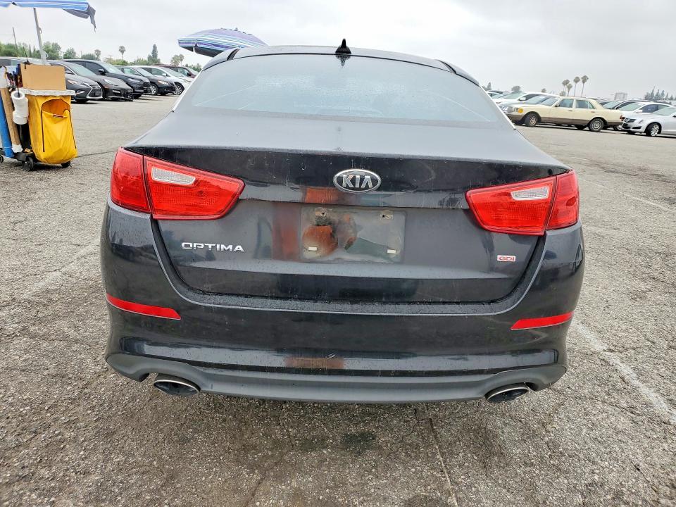 2014 Kia Optima VIN 5XXGM4A77EG265347 COPART salvage auction — FRONT END, Ca - Dis/Dlr/Exp Only Clean Title, sold $650 on 2026-07-10 (photo 6)