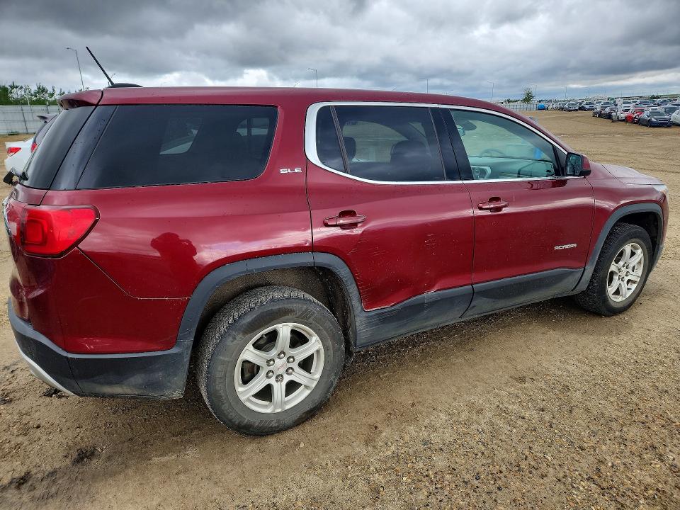 2017 Gmc Acadia VIN 1GKKNKLA9HZ162487 COPART salvage auction — REAR END, Ab - Bos - Salvage, sold $2,450 on 2026-07-09 (photo 3)