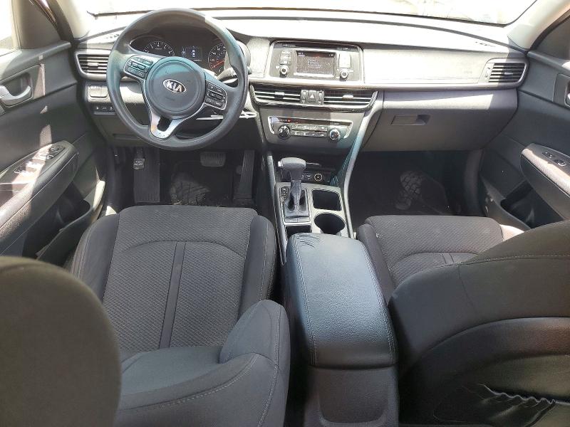 2016 Kia Optima VIN KNAGT4L33G5117424 COPART salvage auction — REAR END, TX - SALVAGE VEHICLE TITLE (P), sold $725 on 2026-07-16 (photo 8)