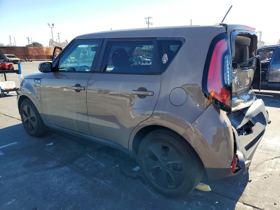 2015 Kia VIN KNDJN2A23F7150878 COPART salvage auction — REAR END, Ca - Salvage Certificate, sold $1,550 on 2026-07-10 (photo 2)