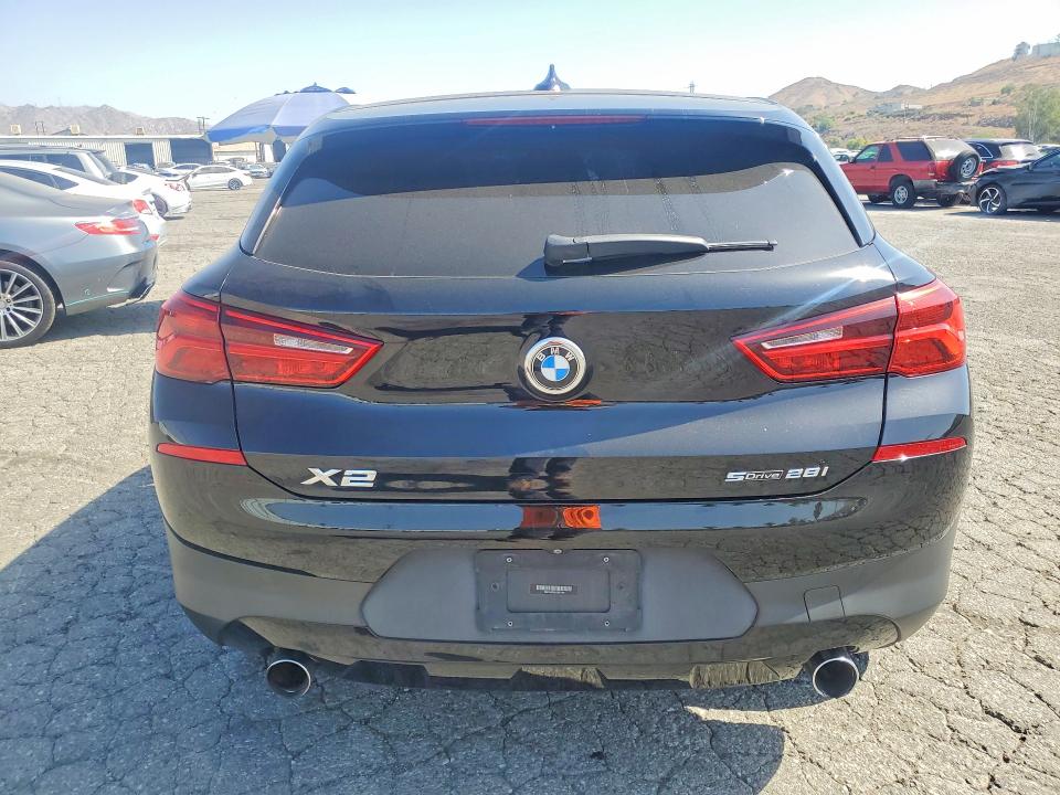 2018 BMW X2 VIN WBXYJ3C35JEB37680 COPART salvage auction — FRONT END, Ca - Salvage Certificate, sold $4,300 on 2026-07-06 (photo 6)