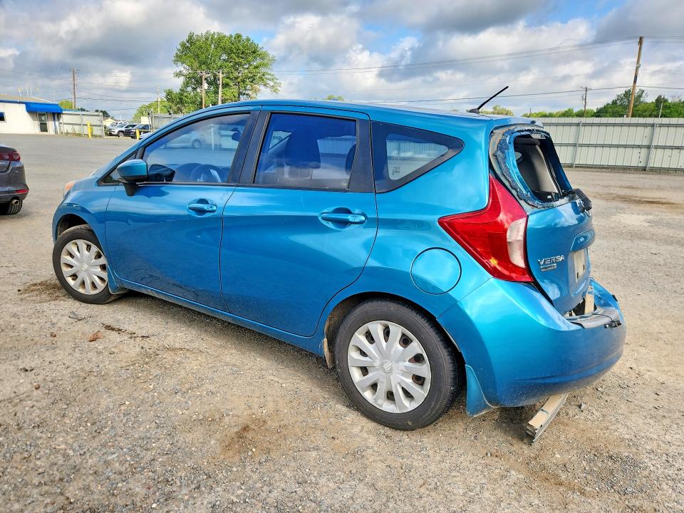 2015 Nissan Versa VIN 3N1CE2CP2FL394814 COPART salvage auction — REAR END, TX - SALVAGE VEHICLE TITLE, sold $700 on 2026-09-03 (photo 2)