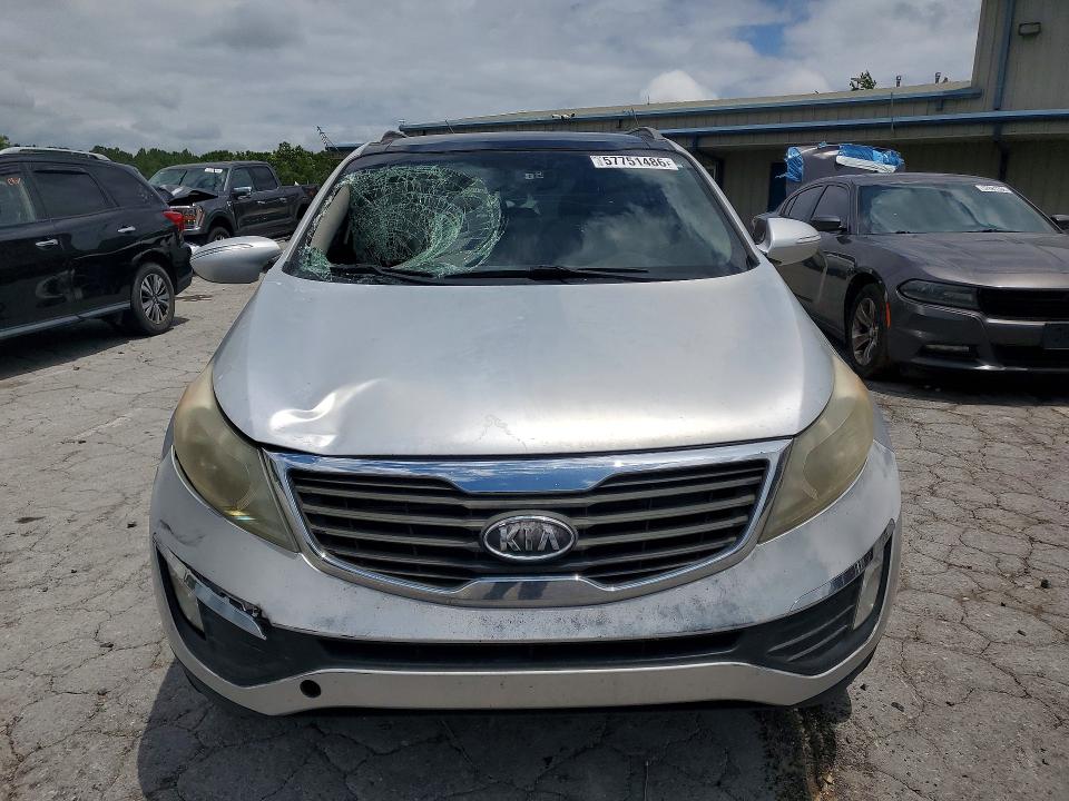 2011 Kia Sportage VIN KNDPC3A27B7140662 COPART salvage auction — FRONT END, Tn - Salvage Certificate, sold $1,550 on 2026-07-28 (photo 5)